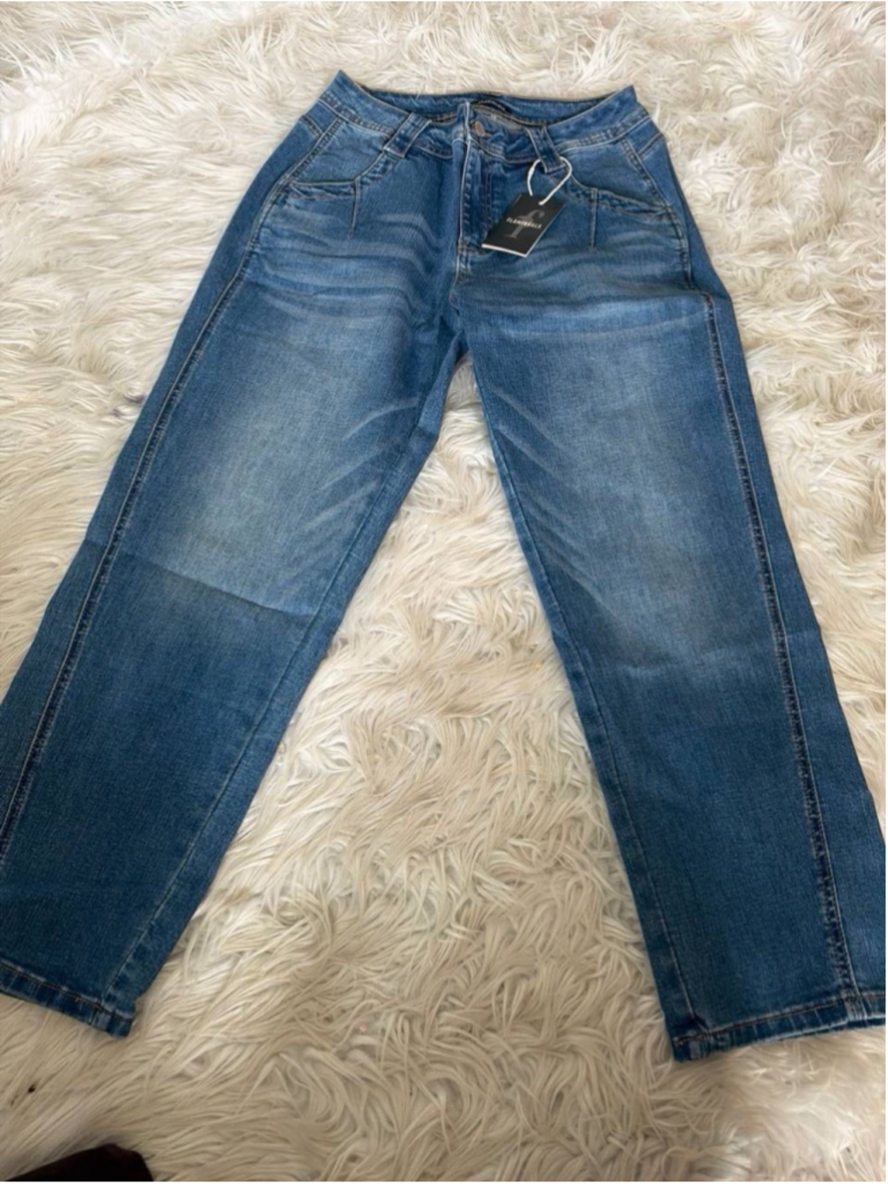 Flamingals Straight Leg Blue Women’s Jeans M